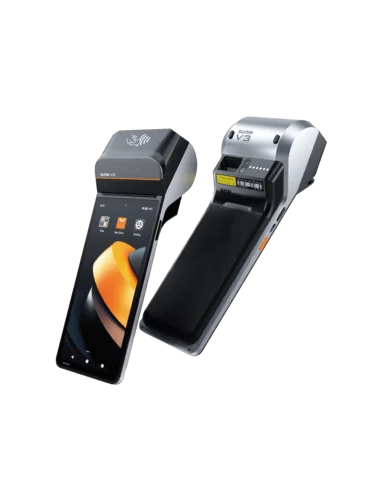 SUNMI V3, SUNMI OS, A13, USB-C, BT (BLE, 5.0), Wi-Fi, 4G