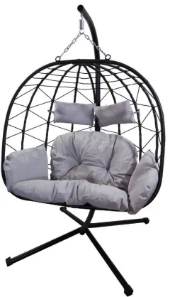 Supamoji kėdė BESK 9137918 116x124x86cm Grey