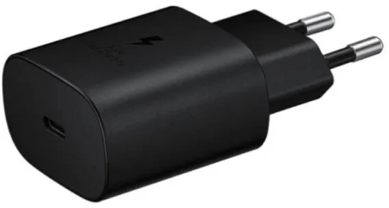 Telefono baterijos kroviklis Samsung EP-TA800NBEGEU USB-C "OEM"