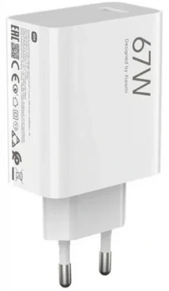 Telefono baterijos kroviklis Xiaomi MDY-15-ET QC3.0 3A 67W White (bulk)