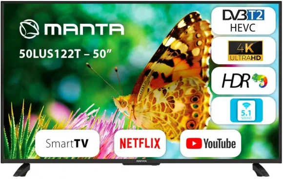 Televizorius Manta 50LUS122T