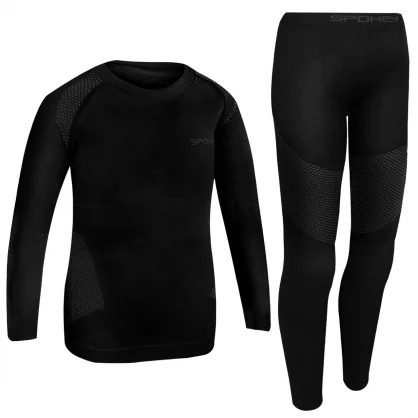 Termo apatiniai Spokey Furious Kids 122/ 128 black