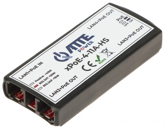 Tinklo įrenginį Atte XPOE-4-11A-HS