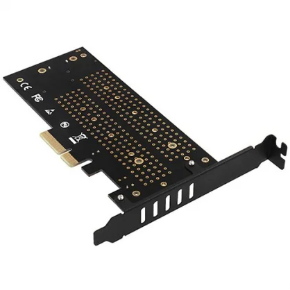 Tinklo įrenginį Axagon Axagon PCIe 3.0 x4 controller - NVMe M-key + SATA B-key (PCEM2-D)
