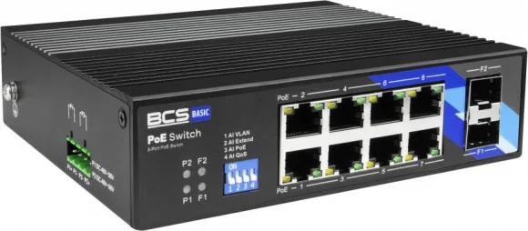 Tinklo įrenginį BCS BCS-B-ISP08G-2SFP