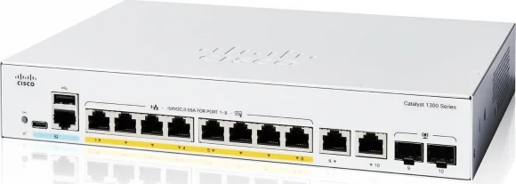 Tinklo įrenginį Cisco C1300-8P-E-2G