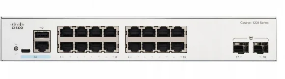 Tinklo įrenginį Cisco Catalyst C1200-16P-2G 16-port GE PoE 2x1G SFP