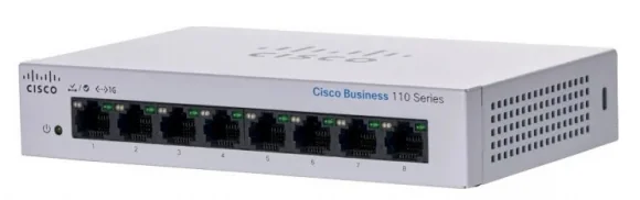 Tinklo įrenginį Cisco CBS110-8T-D-EU