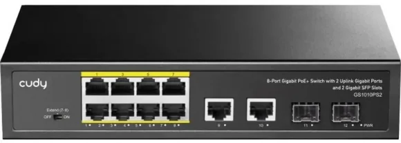 Tinklo įrenginį CUDY GS1010PS2