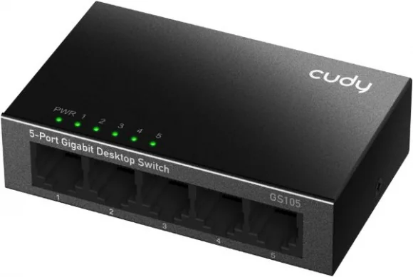 Tinklo įrenginį CUDY GS105 Juodas