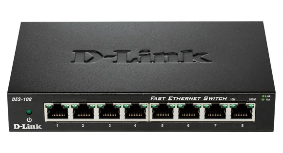 Tinklo įrenginį D-Link DES-108/ E
