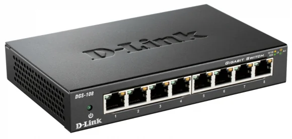 Tinklo įrenginį D-Link DGS-108/ E