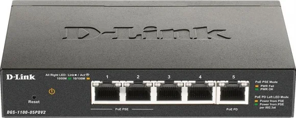 Tinklo įrenginį D-Link DGS-1100-05PDV2