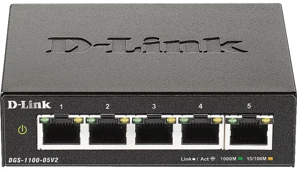Tinklo įrenginį D-Link DGS-1100-05V2/ E