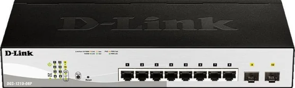 Tinklo įrenginį D-Link DGS-1210-08P/ E