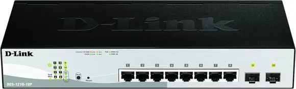 Tinklo įrenginį D-Link DGS-1210-10P/ E