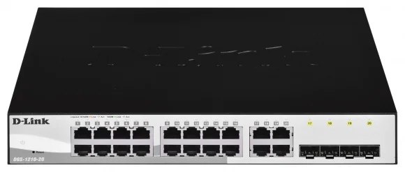 Tinklo įrenginį D-Link DGS-1210-20/ E