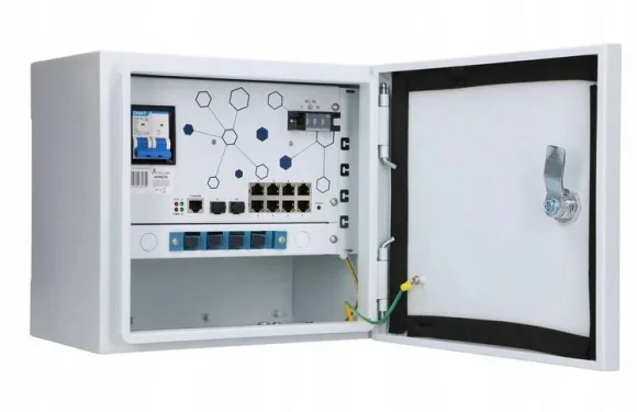 Tinklo įrenginį Extralink Minos PoE Switch 8x GE