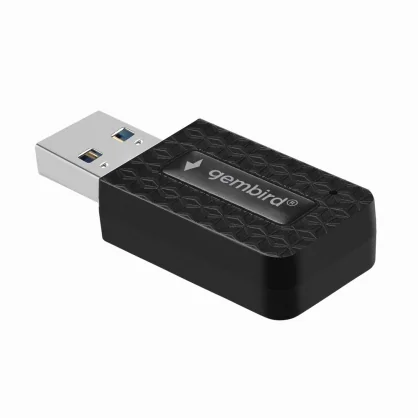 Tinklo įrenginį Gembird WNP-UA1300-03 AC1300 USB Wi-Fi