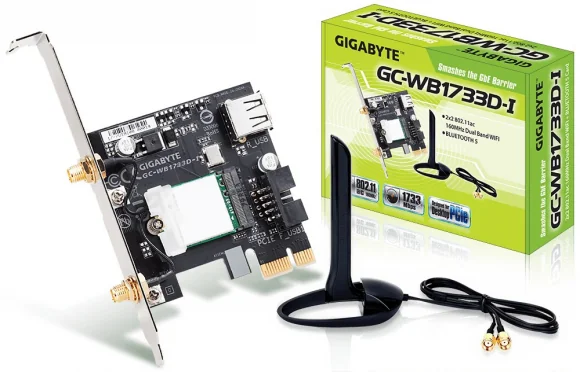 Tinklo įrenginį Gigabyte GC-WB1733D-I