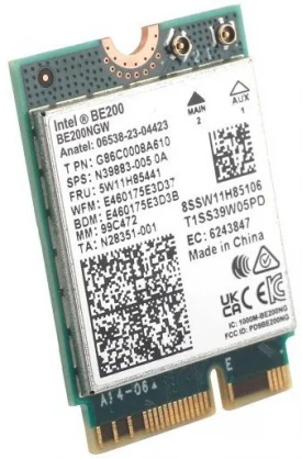 Tinklo įrenginį Intel BE201 2230 2x2 vPro