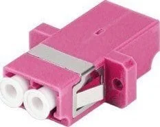 Tinklo įrenginį Lanberg _5284764 Lanberg Adapter światłowodowy MM LC/ UPC duplex OM4