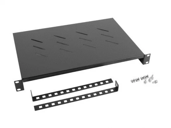 Tinklo įrenginį Lanberg AK-1004-B serverio lentyna 19®® 600mm 1U/ 483x300mm