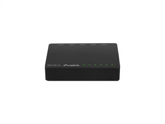 Tinklo įrenginį Lanberg DSP2-1005-12V 5-port