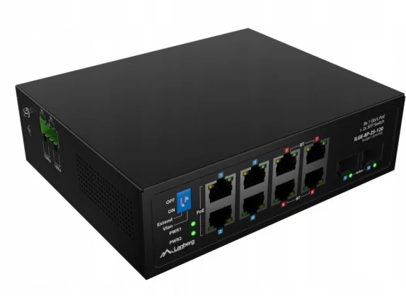 Tinklo įrenginį Lanberg ILGE-8P-2S-120