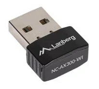 Tinklo įrenginį Lanberg NC-AX300-WI Black