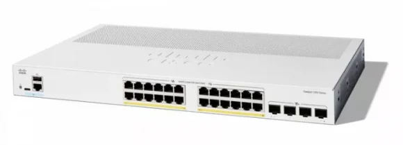 Tinklo įrenginį Linksys Catalyst 1200-24P-4X Smart Switch 24x1G POE 4X10G SFP+
