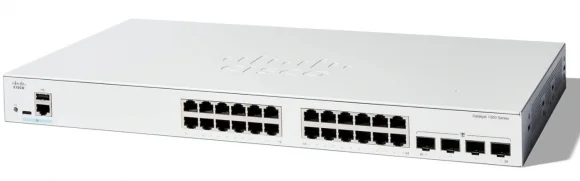 Tinklo įrenginį Linksys Catalyst 1300 24-port GE PoE 4x1G