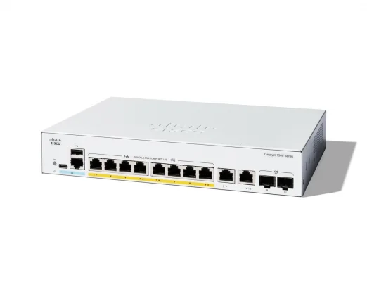 Tinklo įrenginį Linksys Catalyst 1300-8FP-2G Managed Switch