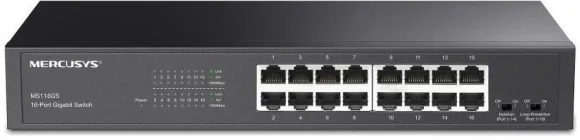 Tinklo įrenginį Mercusys MS116GS
