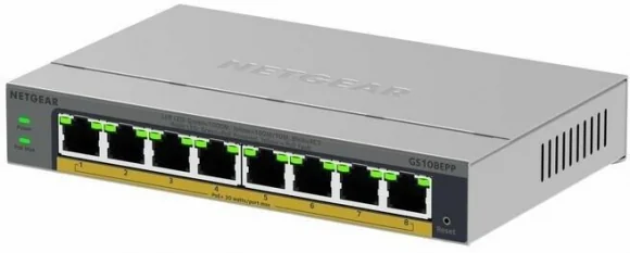 Tinklo įrenginį Netgear GS108EPP