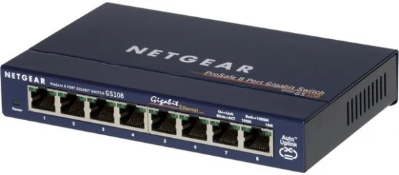 Tinklo įrenginį Netgear GS108GE