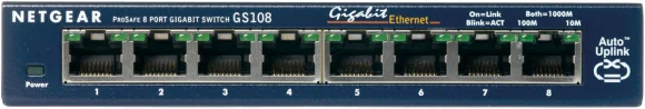 Tinklo įrenginį Netgear ProSafe GS108GE