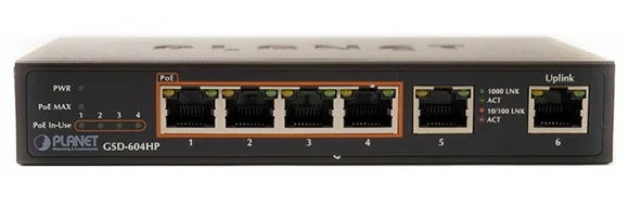 Tinklo įrenginį Planet GSD-604HP