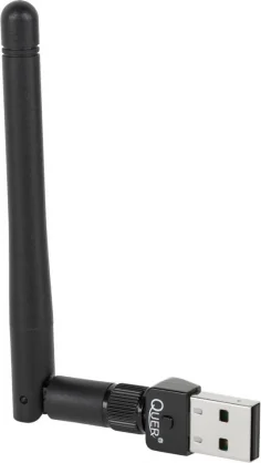 Tinklo įrenginį Quer WiFi adapter USB Black