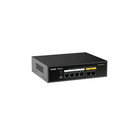Tinklo įrenginį Ruijie RG-ES106F-P 6-port PoE Switch