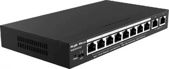 Tinklo įrenginį Ruijie RG-ES210GS-P 10-Port Switch