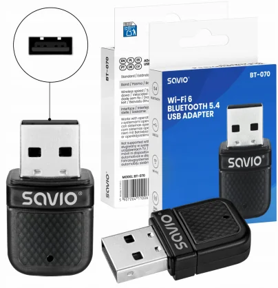 Tinklo įrenginį Savio BT-070 Wi-Fi 6
