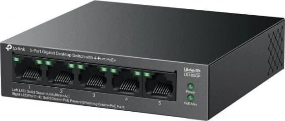 Tinklo įrenginį Tp-Link LS105GP