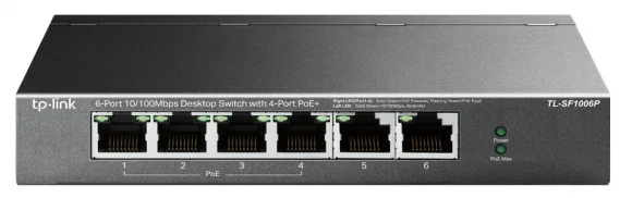 Tinklo įrenginį Tp-Link TL-SF1006P