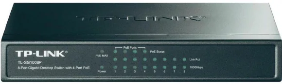 Tinklo įrenginį Tp-Link TL-SG1008P