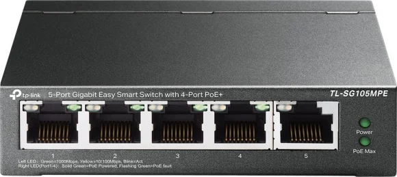 Tinklo įrenginį Tp-Link TL-SG105MPE