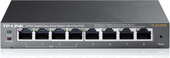 Tinklo įrenginį Tp-Link TL-SG108PE