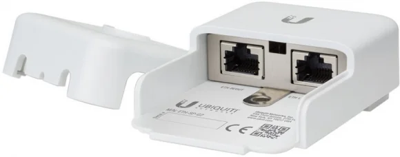 Tinklo įrenginį Ubiquiti ETH-SP-G2 Ethernet viršįtampių apsauga