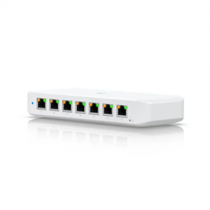Tinklo įrenginį Ubiquiti UniFiSwitch Ultra 7x GbE PoE+ Out, 1 xGbE PoE++ In