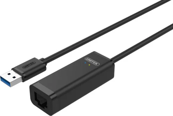 Tinklo įrenginį UNITEK Y-1468 USB 2.0 - RJ-45 Juodas